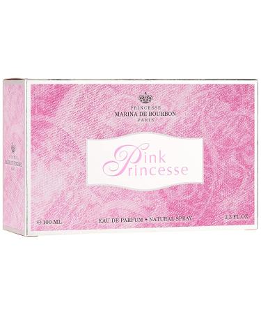 Marina de Bourbon Pink Princess Eau de Parfum Spray for Women 3.3 Ounce - Buy Online on GoSupps.com