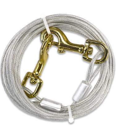 Buy Four Paws Heavy Duty Tension Cable Silver - 15 Feet | Durable Pet Safety Solution for Dog Owners - Fast International Shipping - Buy Online on GoSupps.com