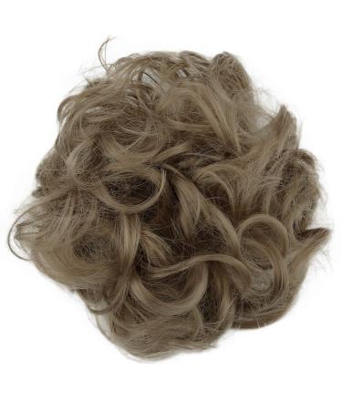 CAISHA by PRETTYSHOP Messy Scrunchie Bun Voluminous Wavy Hairpiece Heat-resistant Synthetic Fibres Natural Blonde G25A natural blonde #103 G25A