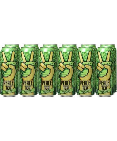 Peace Tea Greenest of All Teas 695mL Cans Pack of 12 - Buy Online on GoSupps.com