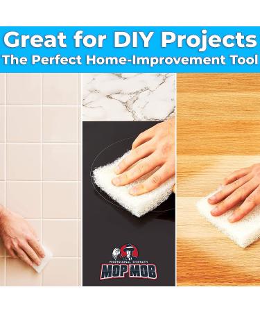 5-Pack Non-Scratch Long-Lasting Scrubbing Pads - Reusable Multipurpose Sponge for Home Surfaces - Pro-Grade Indoor Cleaning - Buy Online on GoSupps.com