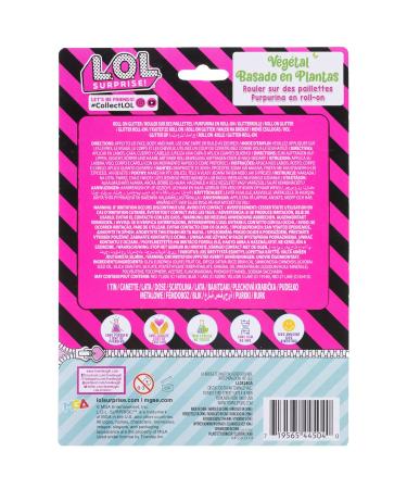 L.O.L Surprise! Plant-Based Glitter Roll-On Makeup Set for Kids | 4 Pack with Tin | Perfect for Parties & Sleepovers | Ages 5+ Multicolor - Buy Online on GoSupps.com