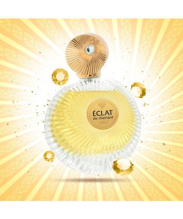 Fragrance World - Eclat Diamant Oro EDP 90ml Perfumes for Women | Amber Floral Fragrance for Women Exclusive I Luxury Niche Perfume Made in UAE - Buy Online on GoSupps.com