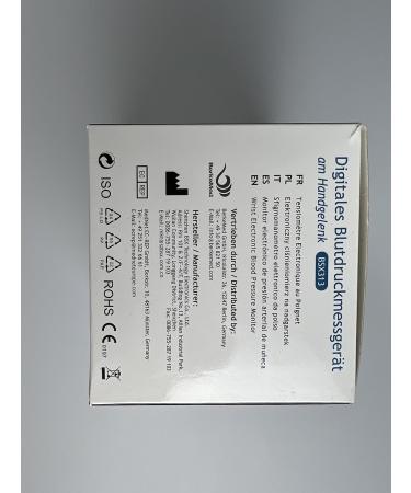 Buy BERKEMED Blood Pressure Monitor - Full Automatic Wrist Monitor with 2x99 Memory & LED Display - Arrhythmia Detection - International Shipping Available - Buy Online on GoSupps.com