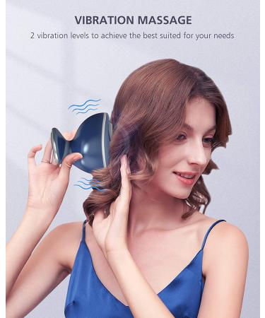 COMFIER Head Massager  Cordless Scalp Massager with 4 Kneading Massage Heads & 68 Nodes  Portable Handheld Hair Massager for Hair Growth Stress Relax Ideal Gifts for Women Men Blue - Buy Online on GoSupps.com