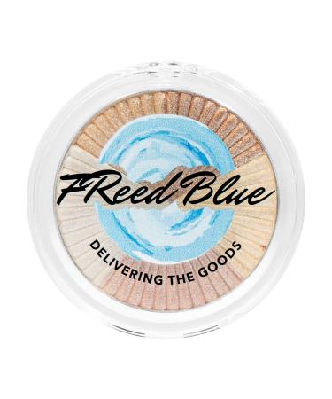 FReed Blue Vegan High Pigmented Natural Makeup Contour Bronzer Powder Palette Paraben Free