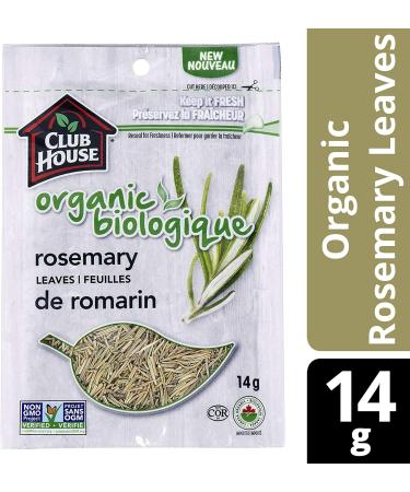 Club House Quality Natural Herbs & Spices Organic Rosemary Leaves 14g 14 g (Pack of 1) - Buy Online on GoSupps.com