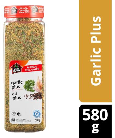 Club House Roasted Garlic and Red Pepper One Step Seasoning 660g - Imported from Canada & Quality Natural Herbs & Spices One Step Seasoning Garlic Plus 580g Seasoning + Seasoning - Buy Online on GoSupps.com
