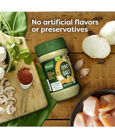 Knorr Zero Salt Chicken Flavor Bouillon Powder - 2.6oz - Buy Online on GoSupps.com