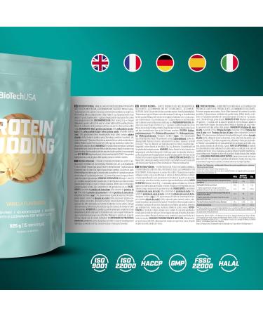 Buy BioTechUSA Protein Pudding - Whey & Milk Protein Powder with Glucomannan 525g Vanilla Flavor | International Shipping - Buy Online on GoSupps.com