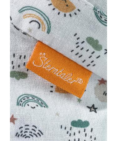 Sterntaler Turning Cap Rainbow - Unisex Baby Hat with UV 50+ Protection & Tie Tape | Stone Green - Perfect for Your Baby's Head - Buy Online on GoSupps.com