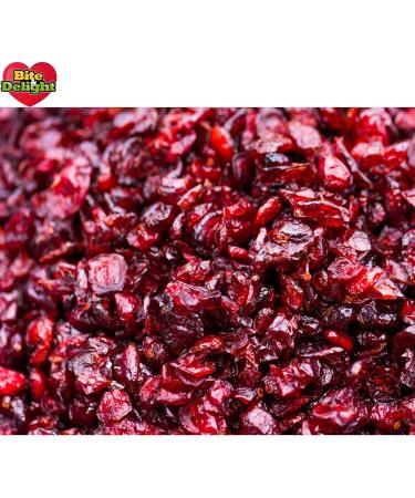 Bite & Delight 5kg Dried Cranberries - Fresh Dried Fruit Low Sugar Tangy Paper Packaging Dried Cranberries Healthy Snack - Buy Online on GoSupps.com