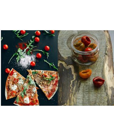 Cento Whole Hot Cherry Peppers - 16 fl oz (Pack of 3) with IntFeast Bamboo Kitchen Tong - Buy Online on GoSupps.com