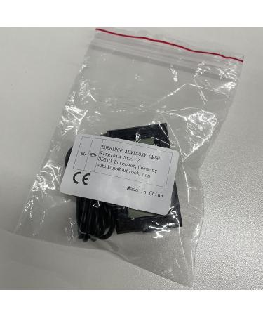 VOKTTA 3PCS Digital LCD Thermometer with 1M NTC Probe -50 C to +110 C for Refrigerator Aquarium - Buy Online on GoSupps.com