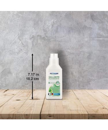 Heitmann Gall Soap Stain Brush - Effective Laundry Pretreatment for Stubborn Spots | 2 x 250ml Pack for Fat Oil Blood & Makeup | Ideal for Collars & Cuffs - Buy Online on GoSupps.com