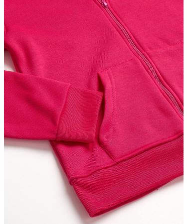 Real Love Girls' Jogger Set - Hot Pink 2 Piece Fleece Hoodie & Sweatpants (Size 10-12) - Buy Online on GoSupps.com