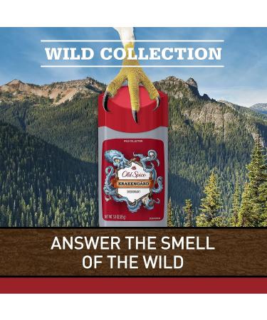 Old Spice Krakengard Deodorant - Wild Collection 3.0 Oz - Buy Online on GoSupps.com
