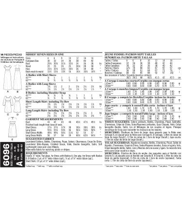 Simplicity Pattern 6096: Misses Dresses with Length and Sleeve Variations - Sizes 4-16 - Buy Online on GoSupps.com