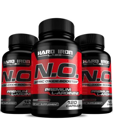 N.O. Nitric Oxide Booster with L-Arginine L-Citrulline Beta Alanine AAKG - Non-GMO Gluten-Free Vegan - Pre-Workout Supplement for Muscle Growth Stamina Energy Pumps Vascularity - 120 Capsules 120 Count (Pack of 1) - Buy Online on GoSupps.com