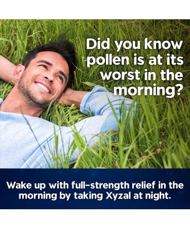Xyzal 24-Hour Allergy Relief Pills - 80-Count | Original Prescription Strength - Buy Online on GoSupps.com