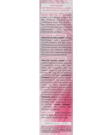 Eveline WHITE PRESTIGE 4D Brightening Serum Booster - Reduces Discoloration 18ml - Buy Internationally - Buy Online on GoSupps.com