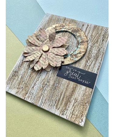 Sizzix Tim Holtz 3-D Embossing Lumber Folder - One Size | Shop Now! - Buy Online on GoSupps.com