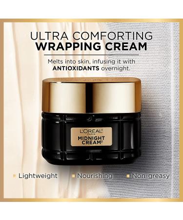 L'Oreal Paris Age Perfect Anti-Aging Midnight Cream with Antioxidants & Vitamin E + Serum Sample - Buy Online on GoSupps.com