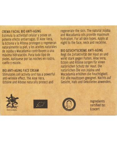 Lanzaloe Bio-anti Ageing Aloe Vera Face Cream (Night) 50 ml - Buy Online on GoSupps.com