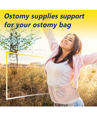 URIEL Abdominal Ostomy Belt - Comfortable Support for Men & Women | Size 2 (31.5-35.5) | Post-Operative Care Supplies - Buy Online on GoSupps.com