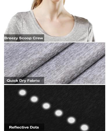 5 Pack Women's Dry Fit Workout Shirts - Short Sleeve Athletic Gym T-shirts - XX-Large - Buy Online on GoSupps.com