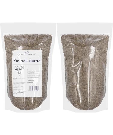 Kuchnia Zdrowia - Cumin seeds - Aromatic - Dried - No preservatives - Leak proof packaging with zip - Doypack: (250 grams) - Buy Online on GoSupps.com