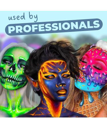Blue Squid PRO Pastel Pink Face Paint - 30gm Single Cake SFX Makeup for Adults & Kids | Water Activated Non Toxic Formula - Buy Online on GoSupps.com