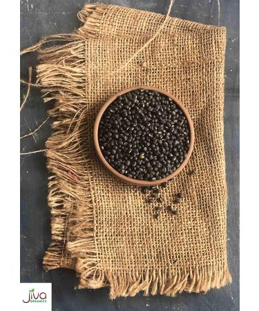 Jiva Organics Organic Urad Whole Black 2 lb Bag - Black Gram Daal - Pack of 1 - Buy Online on GoSupps.com