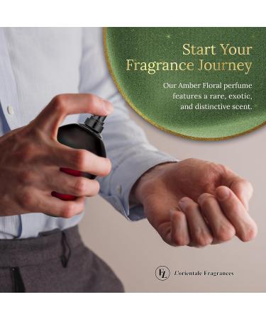 L'Orientale Fragrances Night De Paris Fiori 100ml / 3.3oz - Oil-Based Perfumes for Women & Men Unisex Amber Floral Eau de Parfum - Long-Lasting Up to 24 Hours Ideal for All Seasons - Buy Online on GoSupps.com