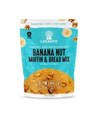 Lakanto Banana Nut Muffin & Bread Mix 7.06 oz (200 g) - Buy Online on GoSupps.com