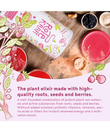 Red Power Powder 600g (20 Servings) - Rich in Vitamins Antioxidants Turmeric Maca Root Ginseng and Guarana Superfood Powder Red Berries Elixir with Roots Berries and A ai Alpha Foods - Buy Online on GoSupps.com