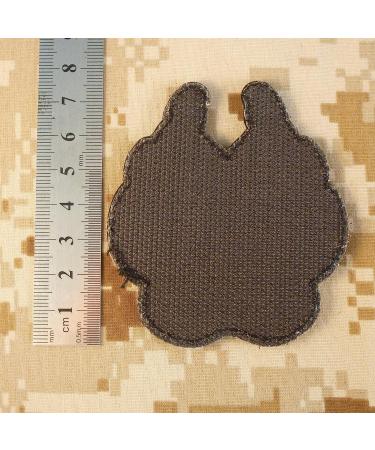 Olive Drab OD K-9 Paw K9 Handler Dogs of War Morale Army Gear PVC Touch Fastener Patch - Buy Online on GoSupps.com