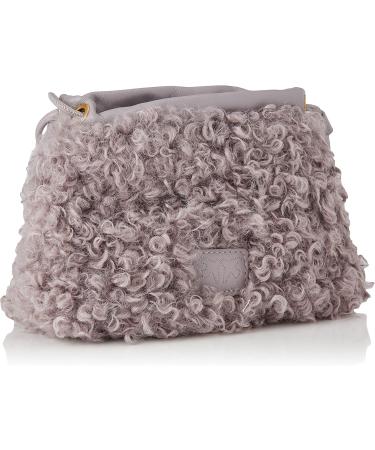 Pinko Women's Pouch Mini Neon Curls Eco Shea Bag - I41Q_Perla Antique Gold | Shop Internationally - Buy Online on GoSupps.com