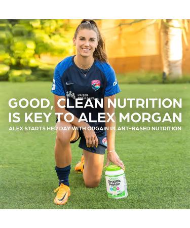 Orgain Organic Protein + Superfoods Powder - Vanilla Bean, 21g Vegan Protein, Non-GMO, 5g Fiber, 2.02lb - Buy Online on GoSupps.com