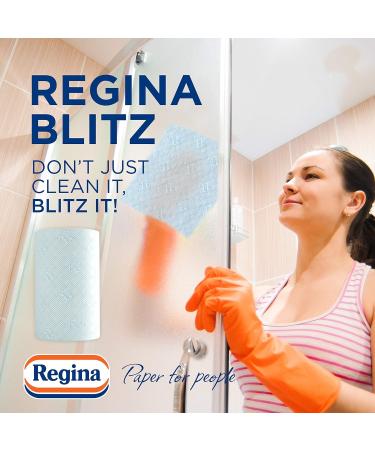 Regina Blitz Household Towel - 560 Oversized Three-Ply Sheets 8 Thick Rolls for Ultimate Clean | Shop Now! - Buy Online on GoSupps.com