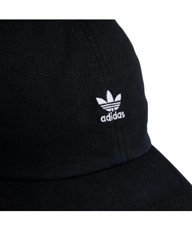 adidas Originals Women's Mini Logo Black/White Cap | Adjustable & Relaxed Fit - Buy Online on GoSupps.com
