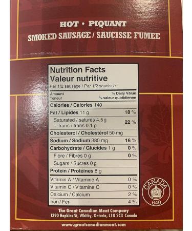 Hot & Mild 72g Jumbo Smoked Sausage Bulk Box 2x Hot / 2x Mild Caddies of Meat Snacks by Great Canadian Meat Meat Stick Snacks Bulk Sausage Pepperoni Sticks Box For Carnivores. Perfect For Snacking Gluten Free High In Protein - Buy Online on GoSupps.com