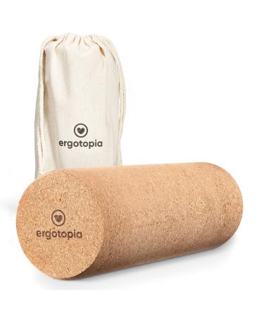 Echotopia fascia roll made of ecological-sustainable cork/massage roller made of natural material for self-massage in everyday life/fitness roll for your healthy fascia training