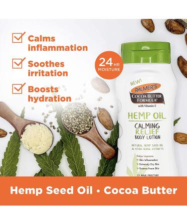 Palmer's Cocoa Butter Formula Hemp Oil Body Lotion - Calming Relief, 8 Oz - Buy Online on GoSupps.com