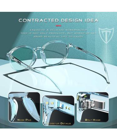 ATTCL Unisex Blue Light Filter Glasses | Reduce Eye Strain & UV Protection - Perfect for Gaming & Work - Buy Online on GoSupps.com