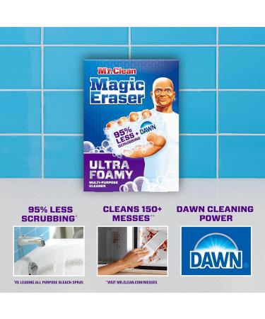 Mr. Clean Magic Eraser Ultra Foamy - Multi-Purpose Cleaner Sponge (5ct) for All Surfaces | International Shipping Available - Buy Online on GoSupps.com