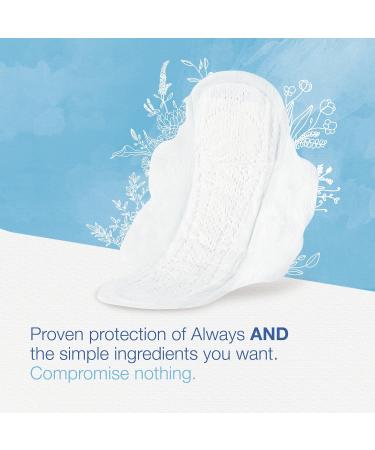 Always Pure & Clean Ultra Thin Feminine Pads for Women Long Super Absorbency with Wings Unscented 22 Count- Pack of 3 (66 Count Total) - Buy Online on GoSupps.com