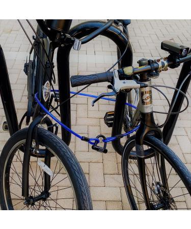 DocksLocks 25ft Anti Theft Weatherproof Cable for Bike, Kayak & More - Reinforced Looped Ends - Buy Online on GoSupps.com