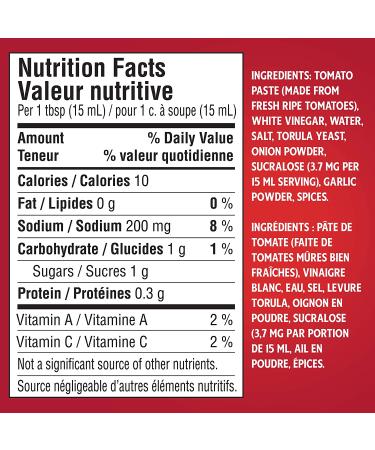 Heinz Ketchup No Sugar Added 1 Count 750ml (25.36 fl oz) - Canadian Ketchup - Pack of 1 - Buy Online on GoSupps.com