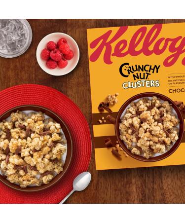 Kellogg's Crunchy Nut Chocolate Clusters 400g - Buy Online on GoSupps.com